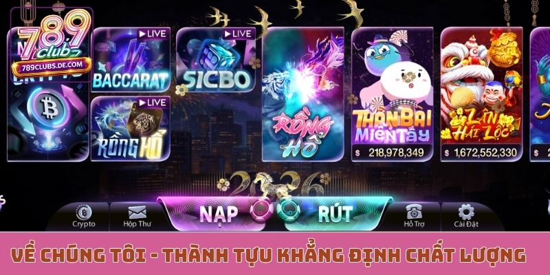 Về chúng tôi - 3 thành tựu khẳng định chất lượng 789Club